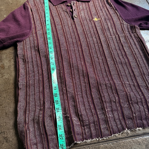 Vivienne Westwood Beautiful Knit Wear Contrast Embroidered Wool Polo - Picture 2 of 8